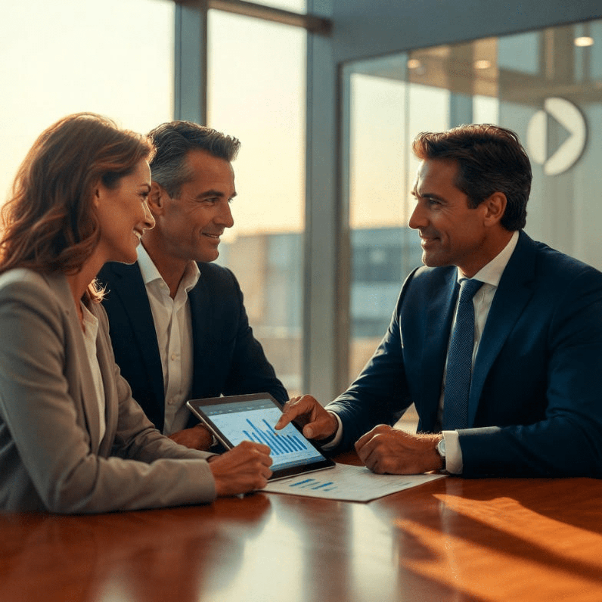 Happy Kiwi family reviewing home loan options to refix or restructure